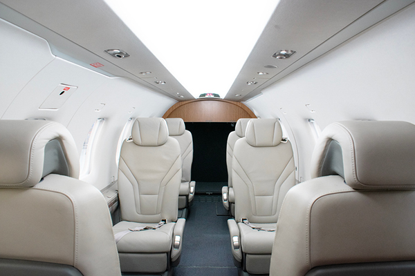 Pilatus PC12 Interior